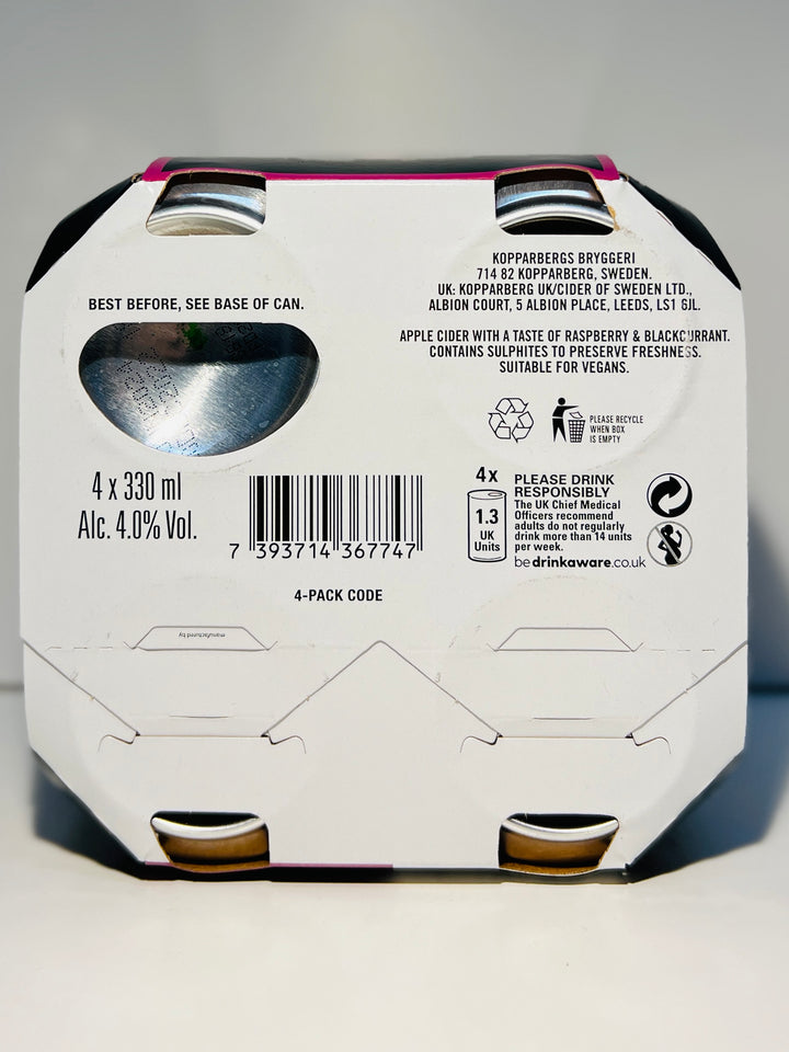 Kopparberg Premium Cider 4*330ML
