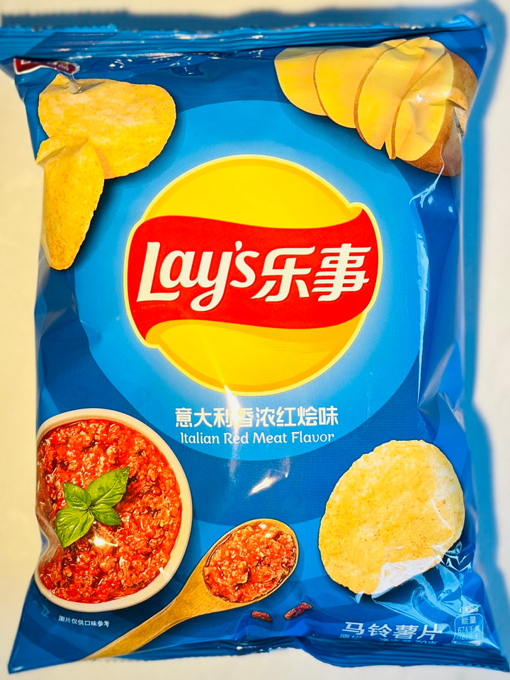 乐事薯片意大利香浓红烩味70g Lay's Crisps Italian Stewed Flavour
