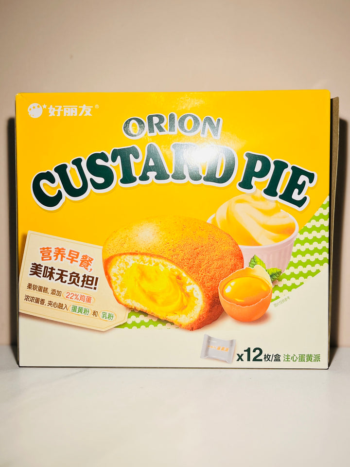 好丽友蛋黄派12只装276g Orion Custard Pie 12 pcs