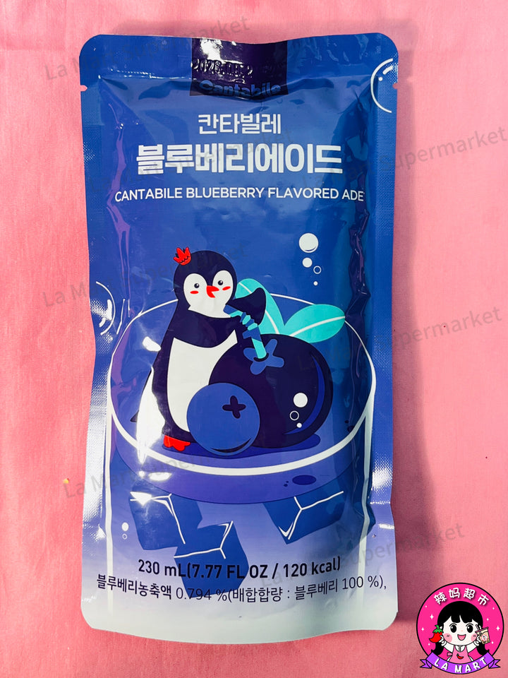 Dongsuh Wellbeing Cantabile Ade Blueberry Flavour 230ml