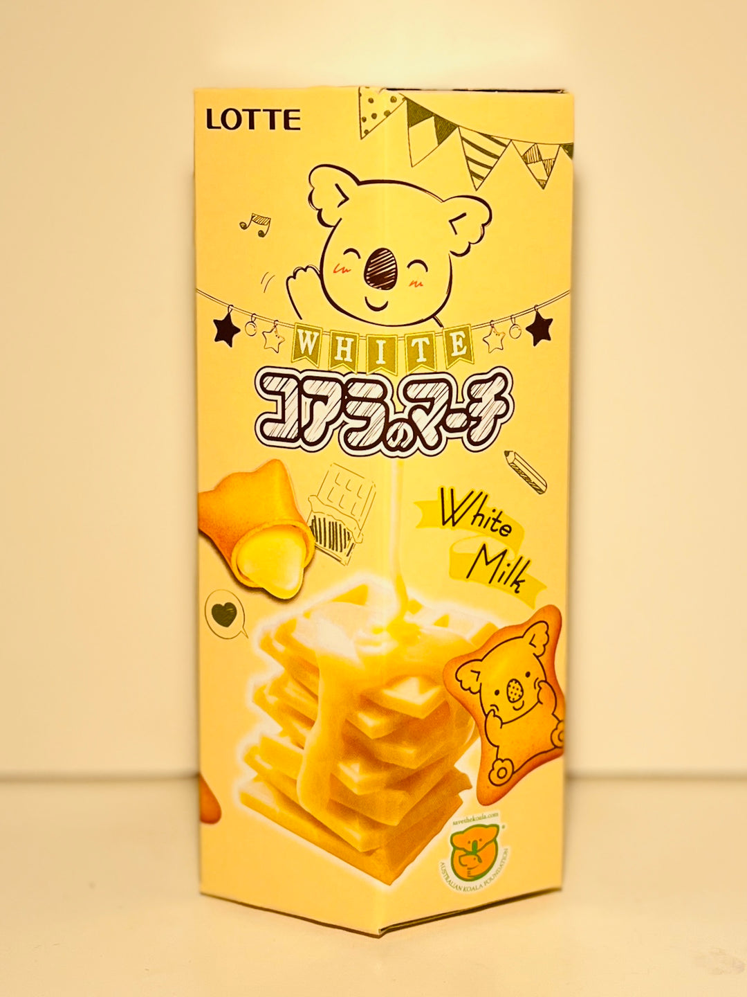 Lotte Koalar's March White Milk Flavour 37g