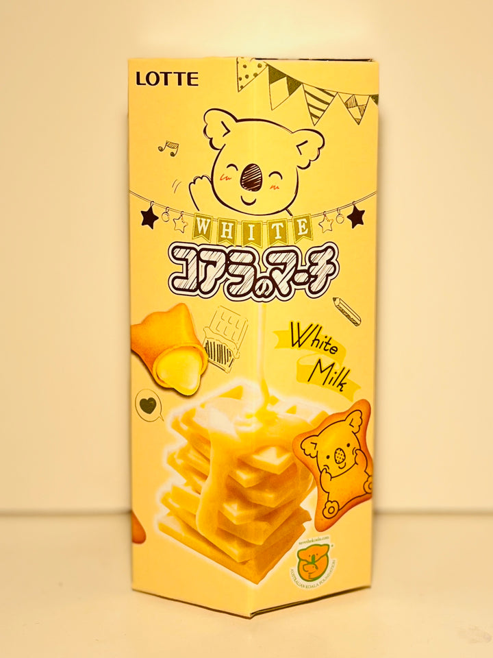 Lotte Koalar's March White Milk Flavour 37g