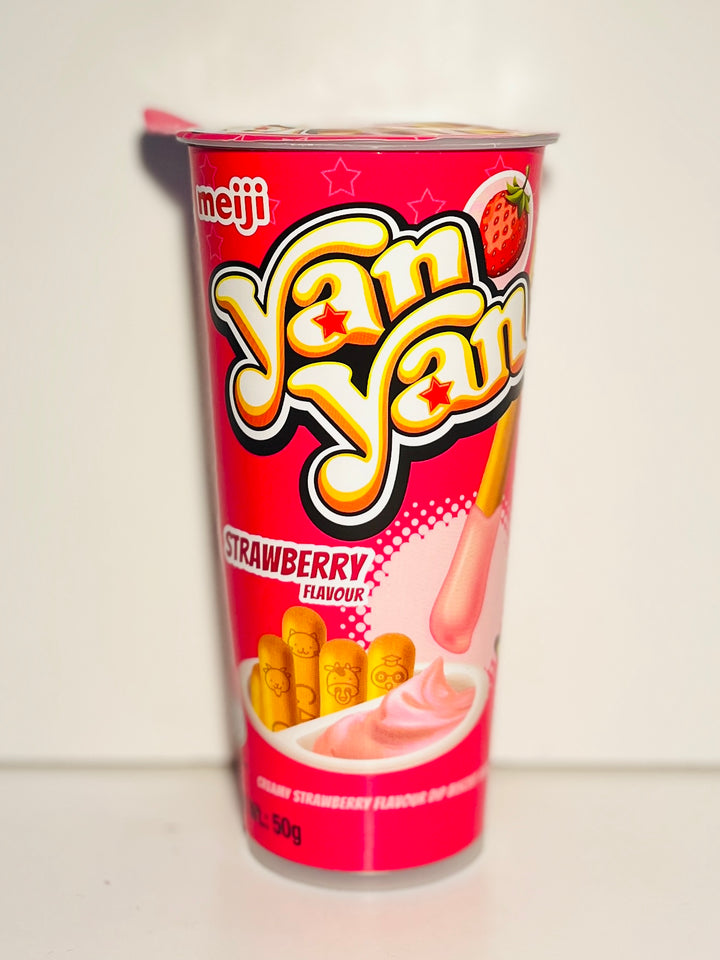 Meiji Yan Yan Strawberry Flavour 50g