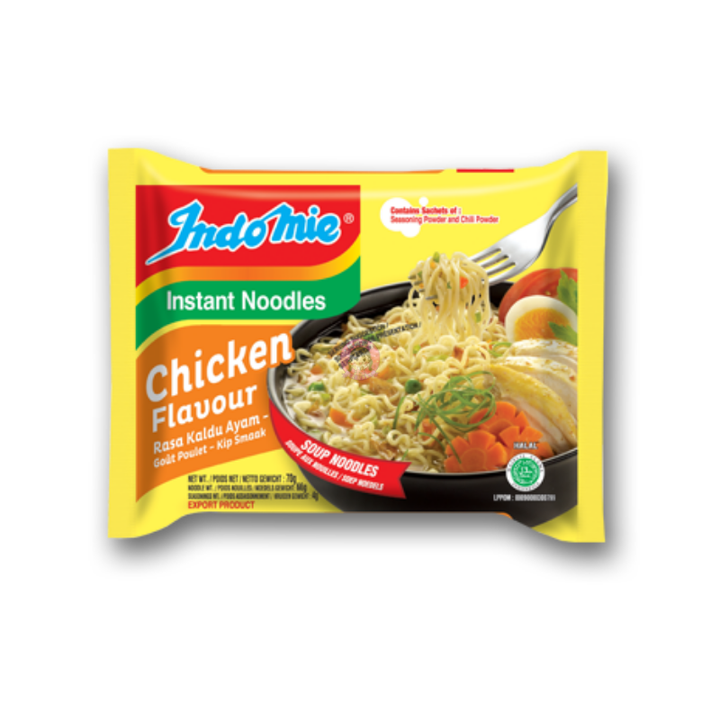 Indomie Stir Fry Noodle Chicken Flavour 70g 印尼捞面鸡肉味