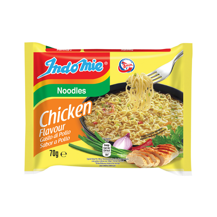 Indomie Stir Fry Noodle Chicken Flavour 70g 印尼捞面鸡肉味