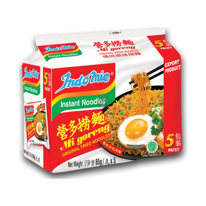 Indomie Stir Fry Noodle Original Flavour 5pcks