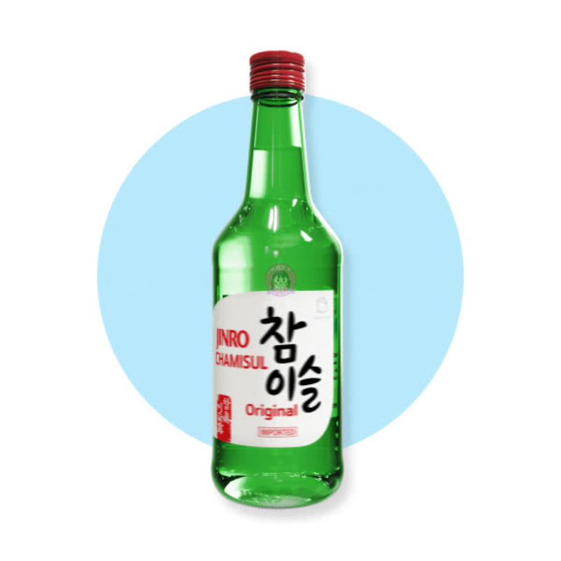 Jinro Chamisul Soju Original 350ml ABV 20.1%