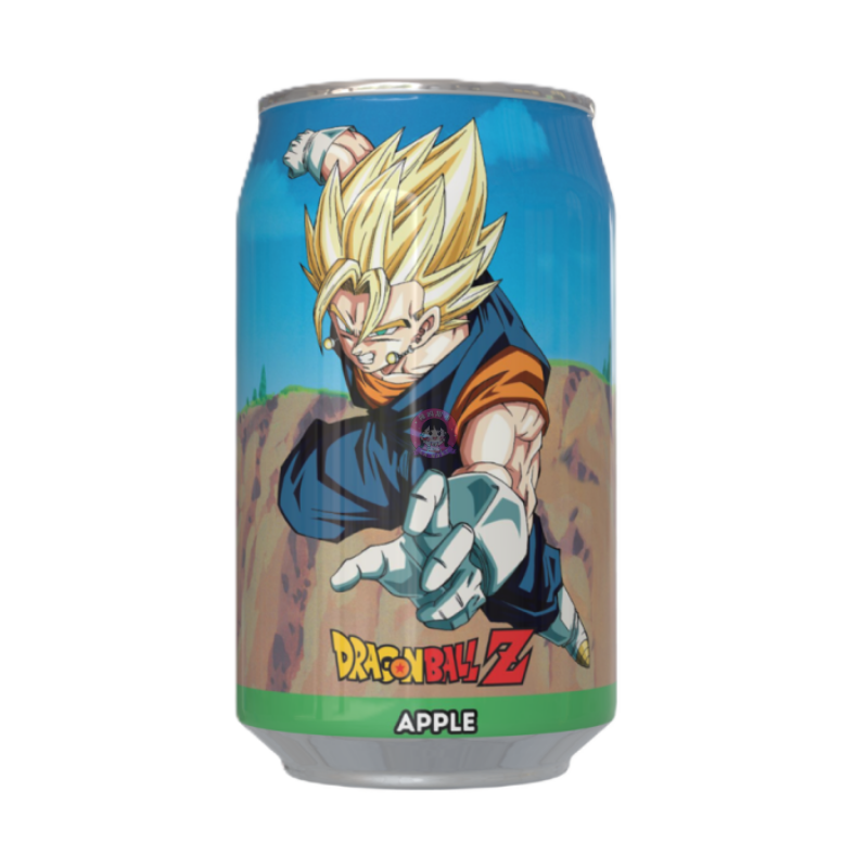 KAWAJI七龙珠Z苏打水苹果味330ml Kawaji Dragon Ball Z Vegito Soda Apple Flavour