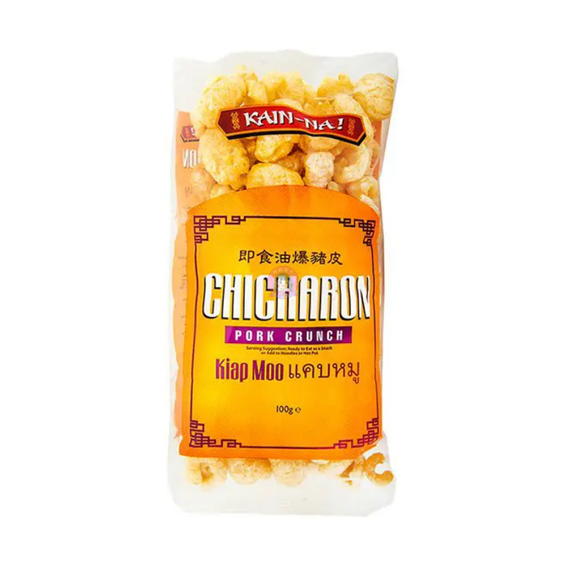 Kain Na Chicharon Kiap Moo Fried Pork Skin 100g 炸猪皮