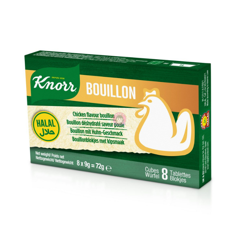 Knorr Bouillon Chicken Halal 72g