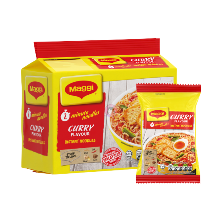 Maggi 2-Minute Noodles Curry Flavour 5pcks
