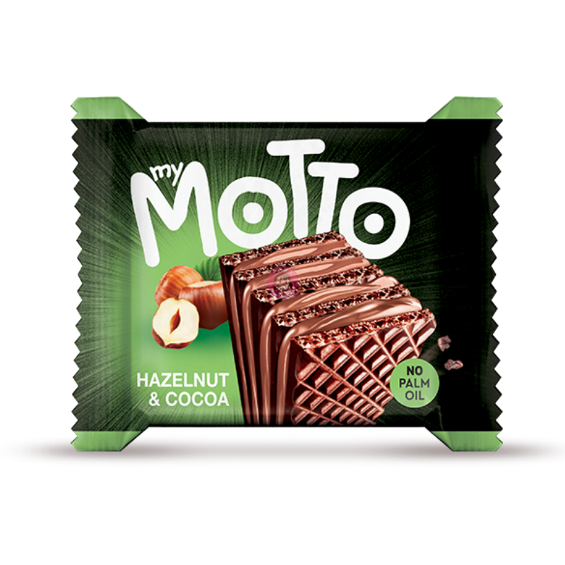 My Motto Wafer Hazelnut & Cocoa Flavour 3*30g