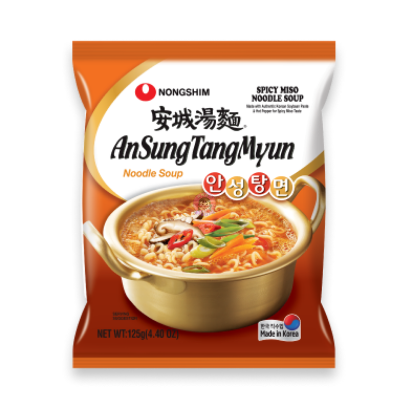 Nongshim Ansungtangmyun Instant Noodle 安城汤面 125g