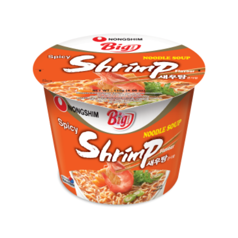 Nongshim Shrimp Big Bowl Noodle 115g