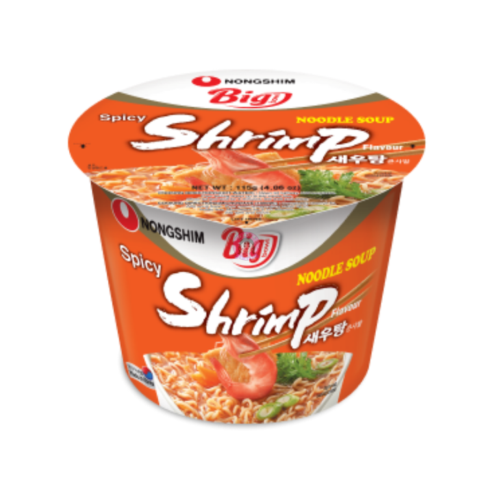 Nongshim Shrimp Big Bowl Noodle 115g