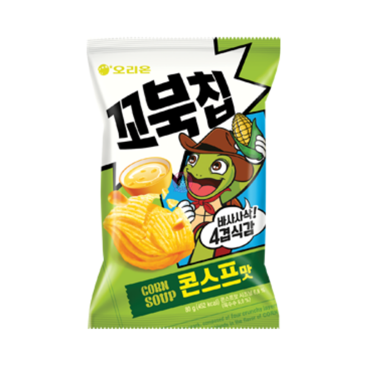 Orion Turtle Chips Sweet Corn Flavour 80g
