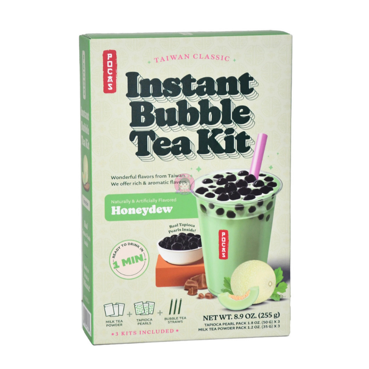 Pocas Bubble Tea Kit Honeydew Flavour 255g