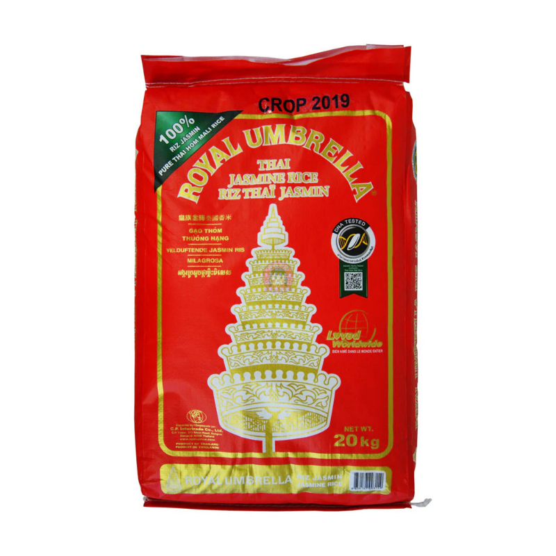 Royal Umbrella Jasmine rice 20kg