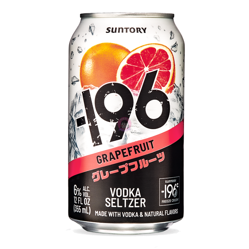 Suntory Minus 196 Grapefruit alc 6% 330ml