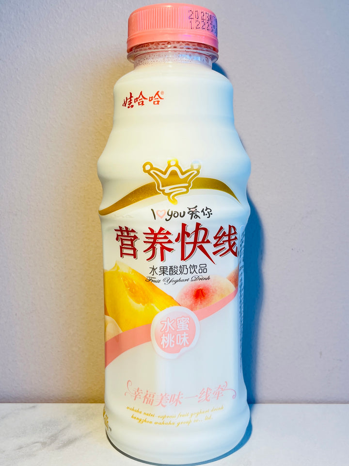 娃哈哈营养快线水蜜桃500ml WHH Nutrition Express Soft Drink Peach Flavour