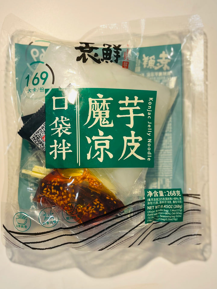 袁鲜魔芋凉皮268g YX Konjac Jelly Noodle