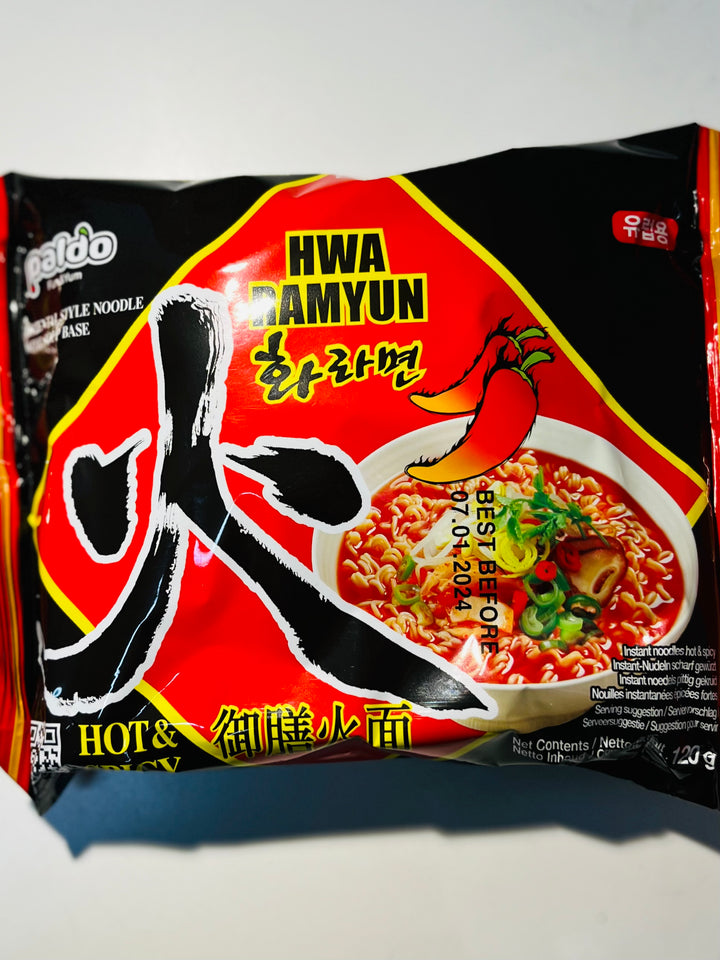 Paldo Hot & Spicy Noodle 120g 御膳火面