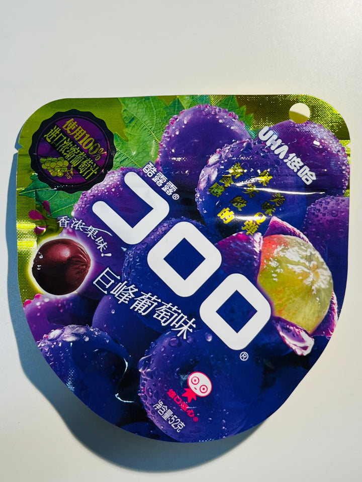 悠哈酷露露软糖葡萄味52g UHA Kororo Soft Candy Grape Flavour