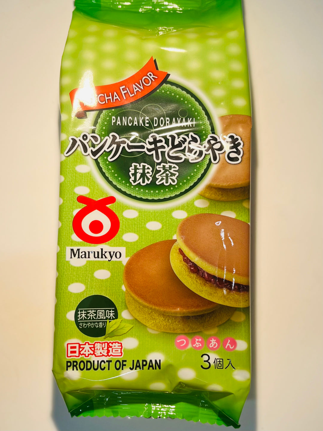 Marukyo Pancack Dorayaki Matcha Flavour 150g