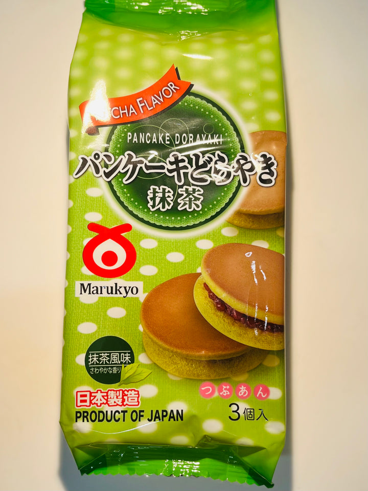 Marukyo Pancack Dorayaki Matcha Flavour 150g
