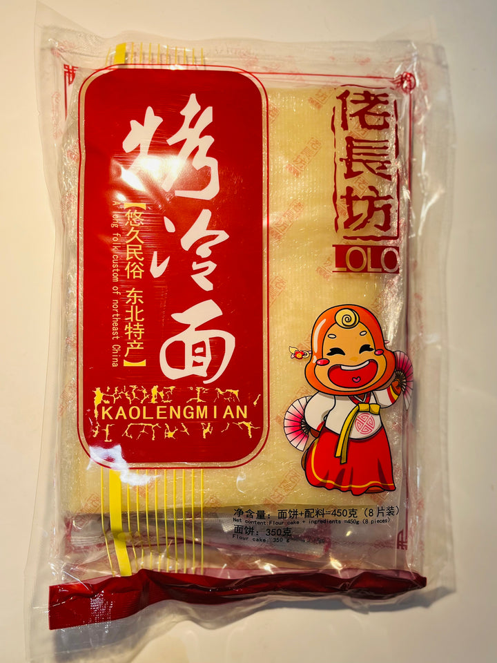 佬长坊朝族烤冷面450g LCF Noodle Sheet