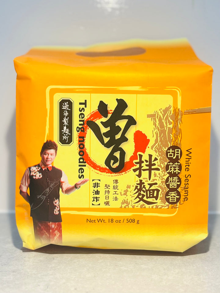 曾拌面胡麻酱香508g Tseng Noodles White Sesame Flavour