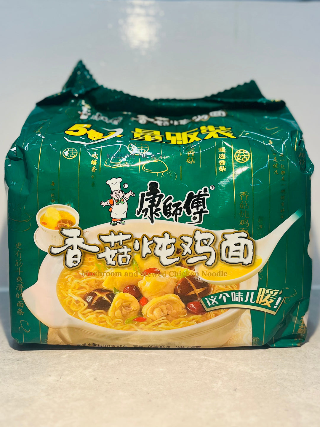 康师傅香菇炖鸡5pcks MK Mushroom and Stewed Chicken