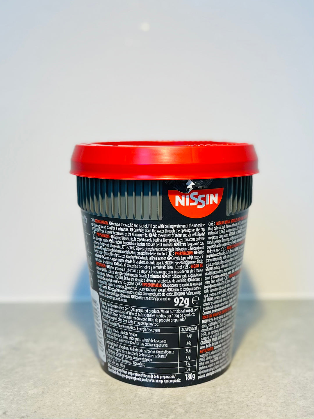 Nissin Soba Wok Style Chilli Cup Noodle 92g 日式辣味杯面