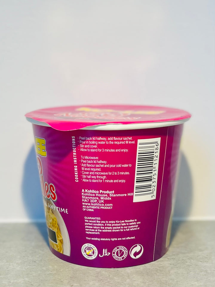 KO-Lee Go Noodles Curry 65g 咖喱味杯面