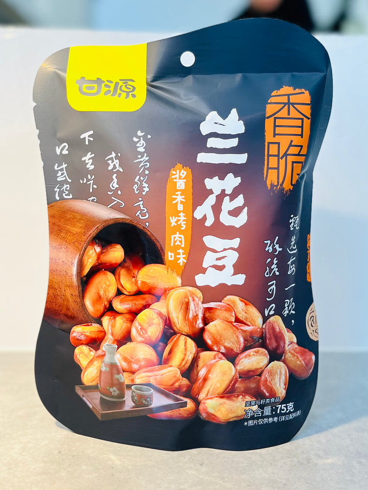 甘源兰花豆酱香烤肉味75g KY Orchid Beans BBQ