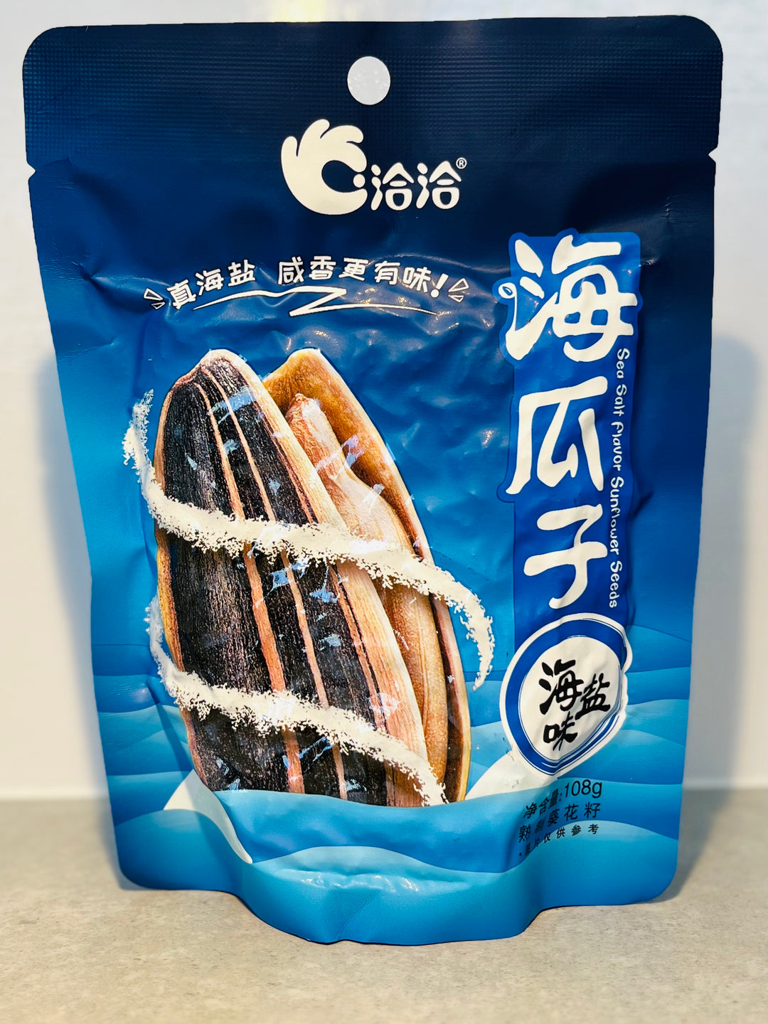 洽洽海瓜子海盐味108g CC Sunflower Seeds Sea Salt
