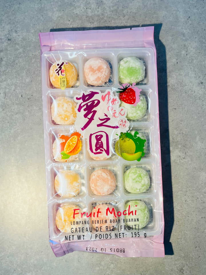 花之恋语梦之圆水果麻薯195g LF Mochi Assorted Fruit Flavour