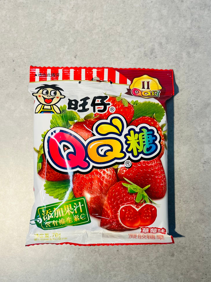 旺仔QQ糖草莓味70g WW QQ Gummy Candy Strawberry