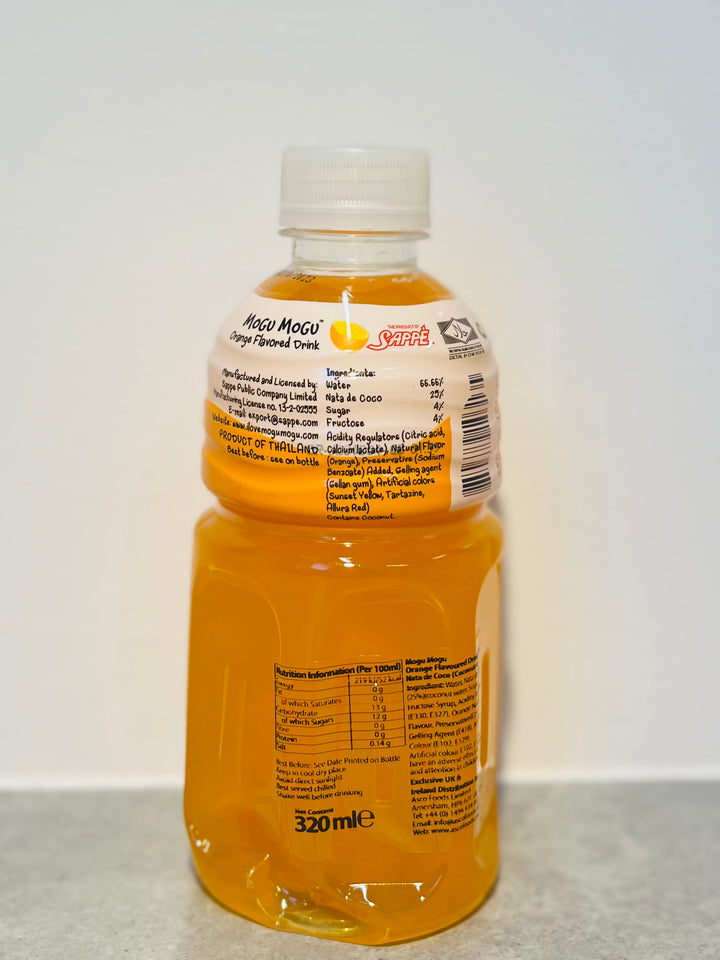 Mogu Mogu Coconut Jelly drink Orange 320ml