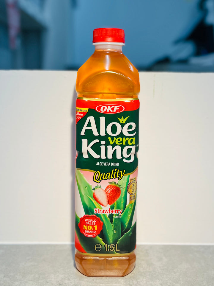 OKF Aloe Vera King Strawberry 1.5L