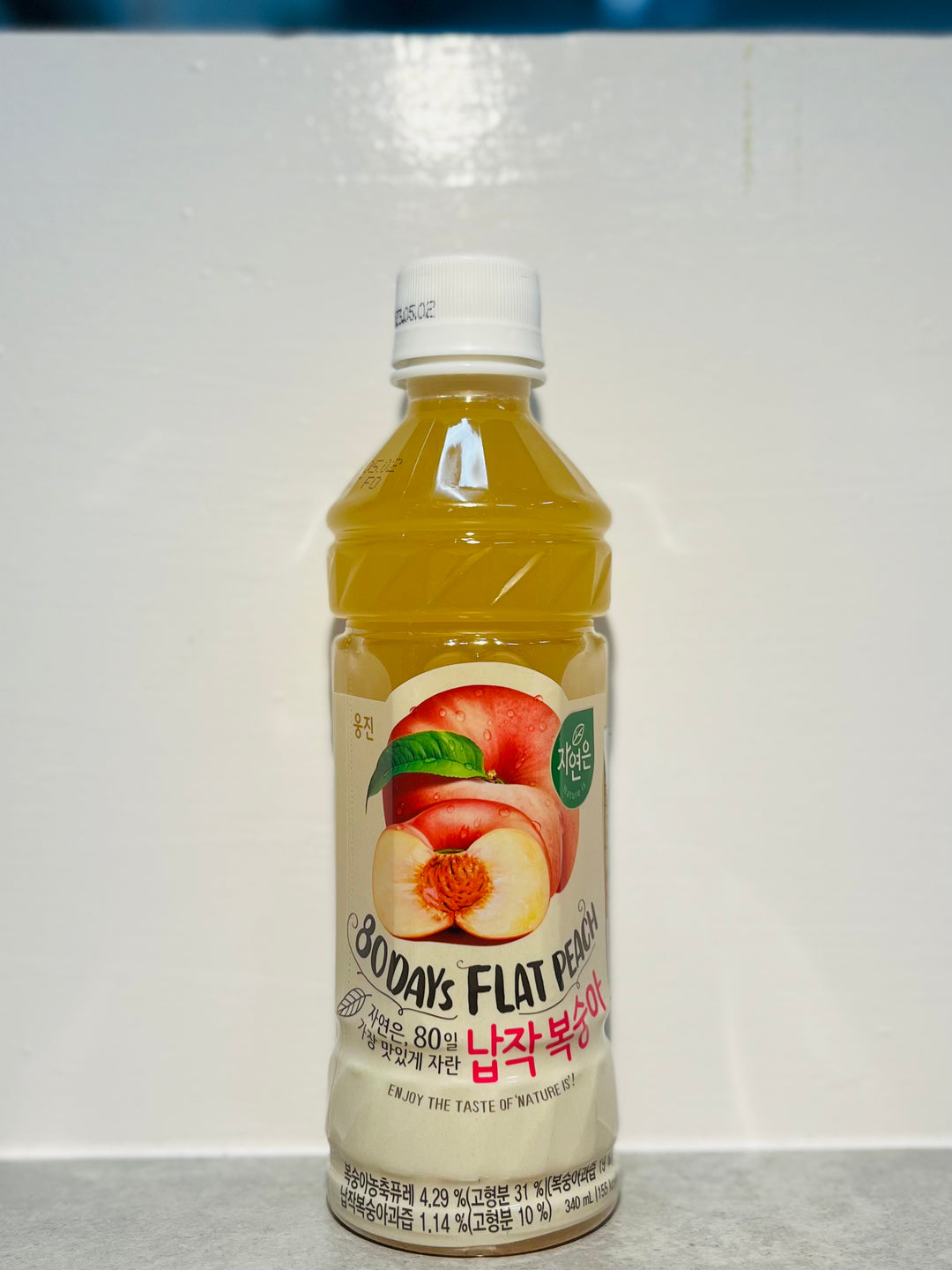 Woong Jin Nature's Flat Peach 340ml