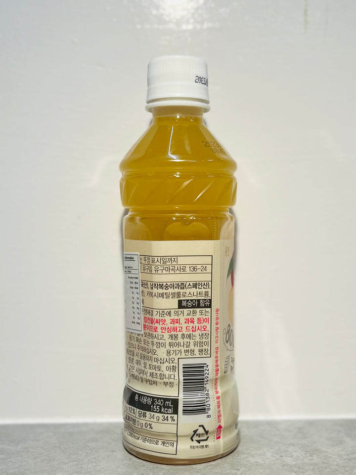 Woong Jin Nature's Flat Peach 340ml