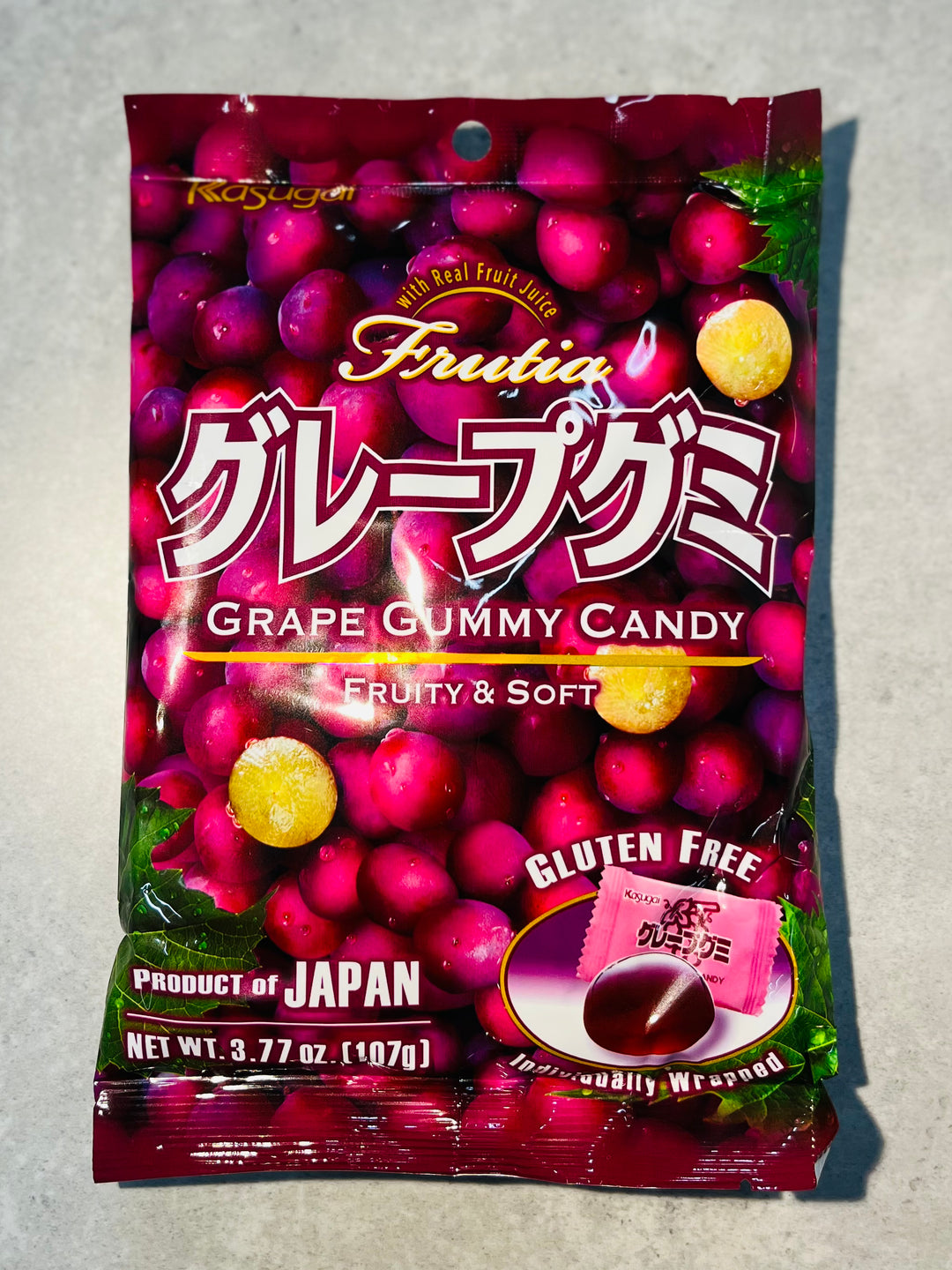 Frutia Gummy Chews Grape 107g