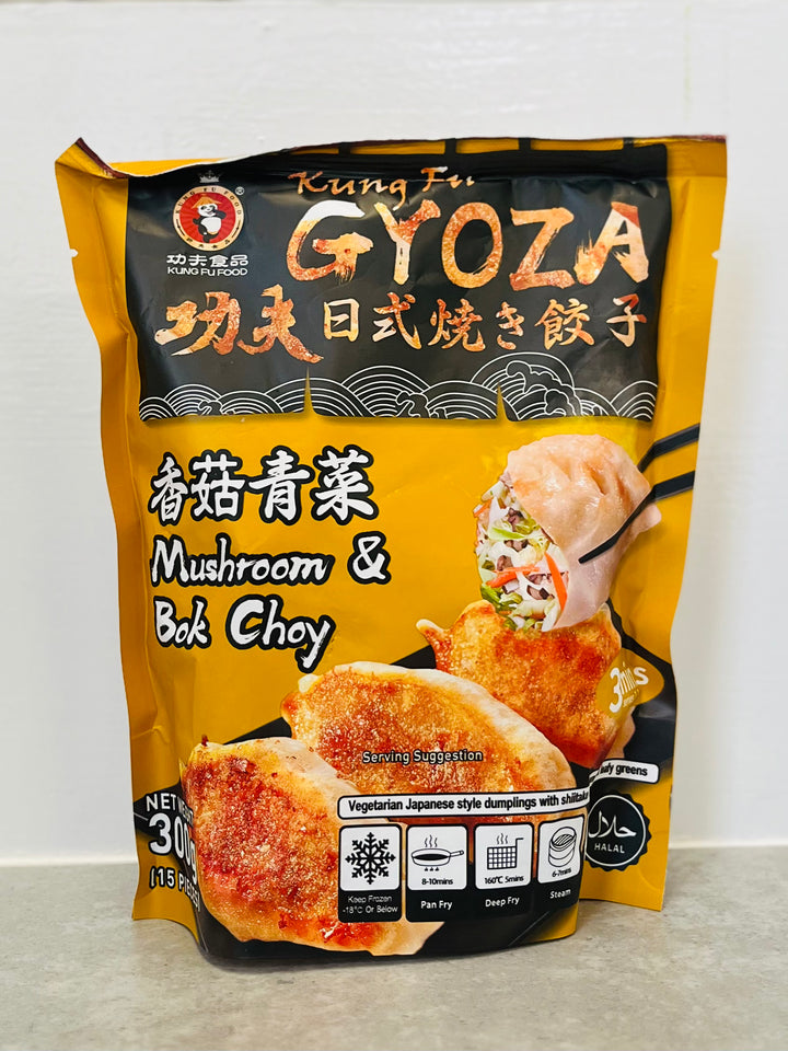 功夫香菇青菜煎饺300g Kung Fu Mushroom & Bok Choy dumpling