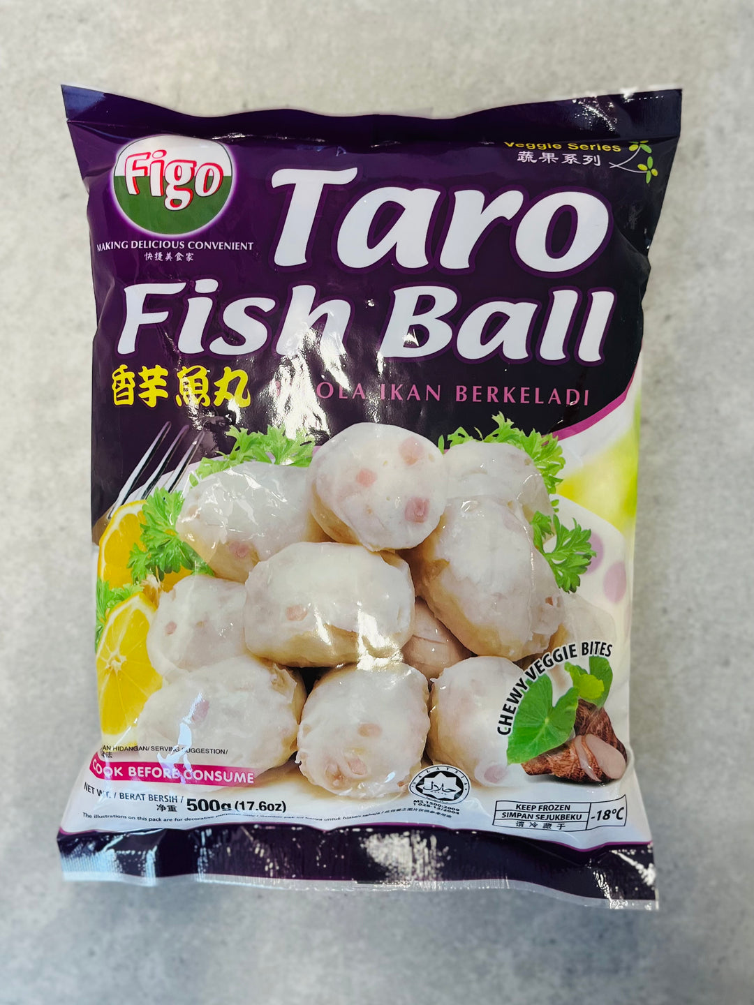 飞哥香芋鱼蛋500g Figo Taro Fishballs