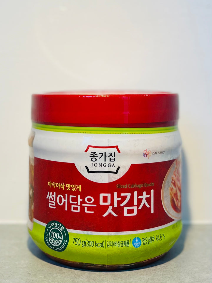 Chongga Sliced Cabbage Kimchi 750g