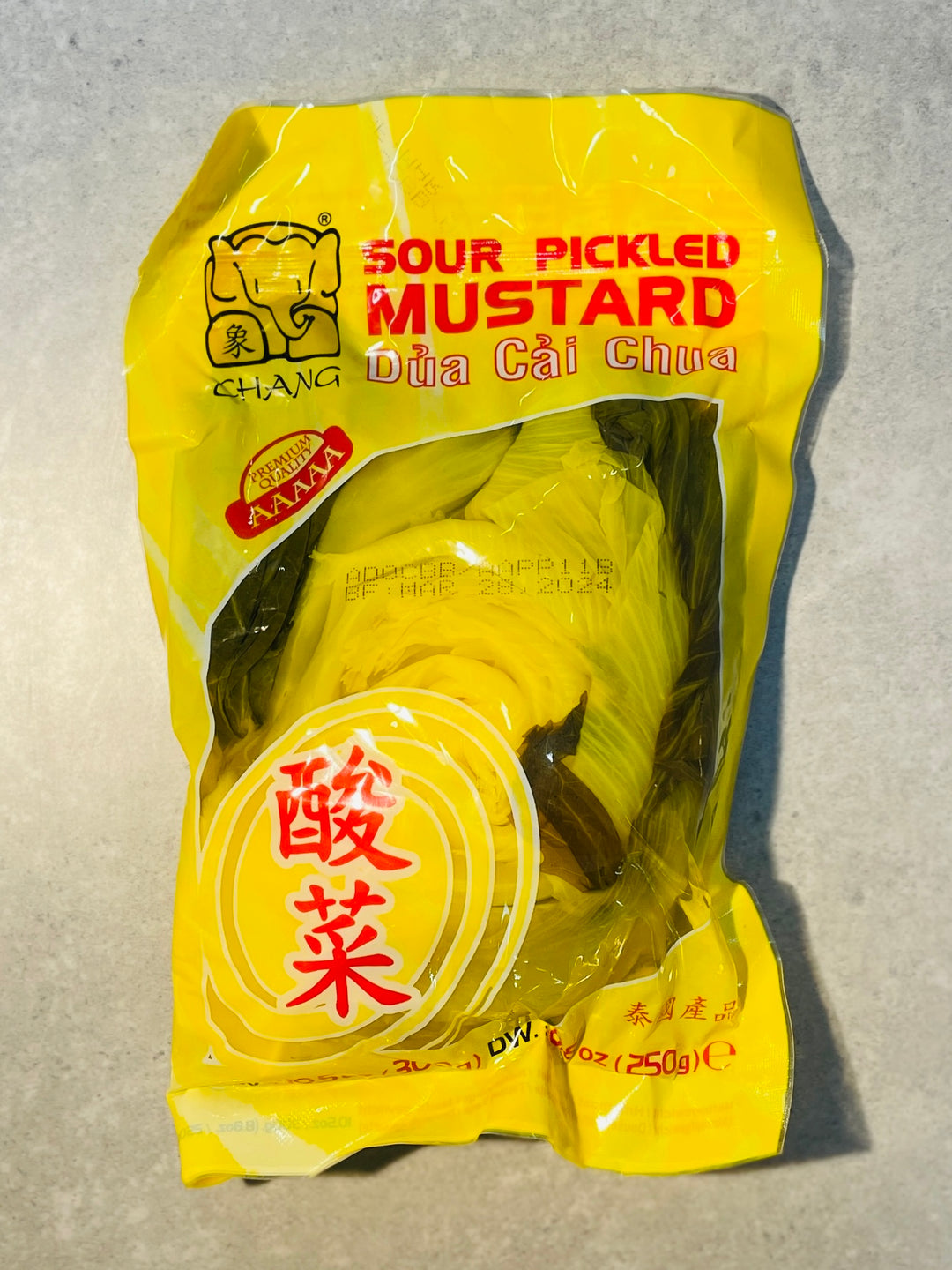 象牌酸菜300g Chang Sour Pickled Mustard