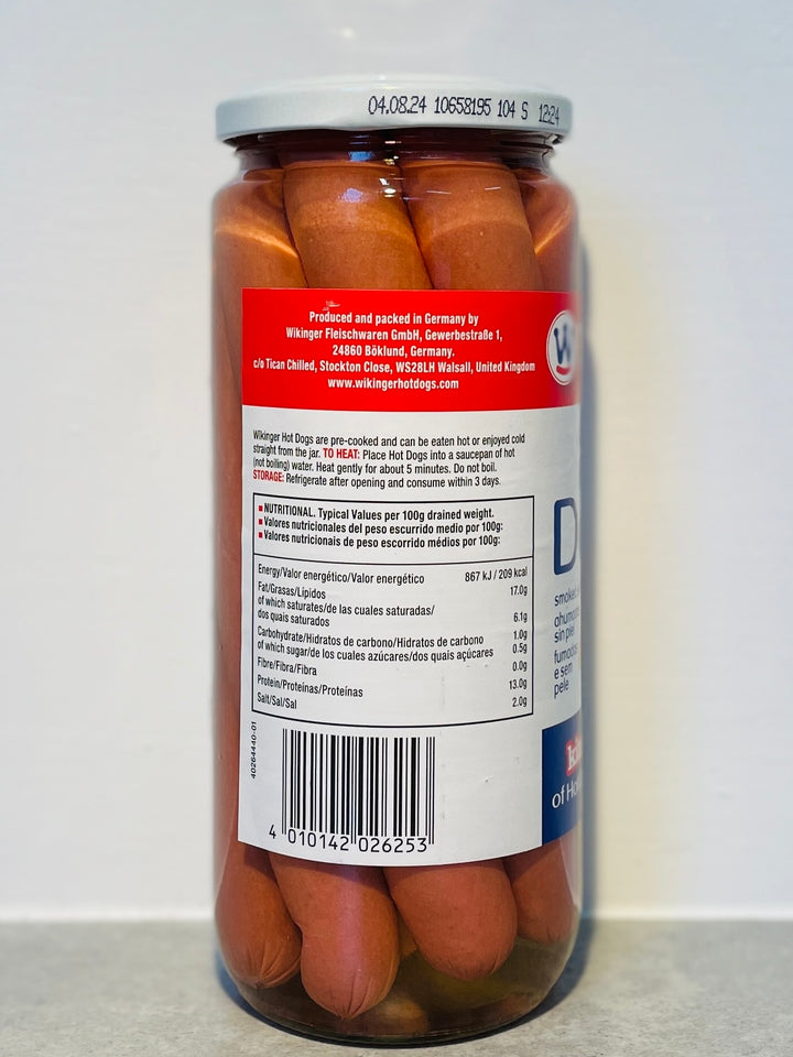 Wikinger Hot Dogs 8 Pics 550g 灌装热狗