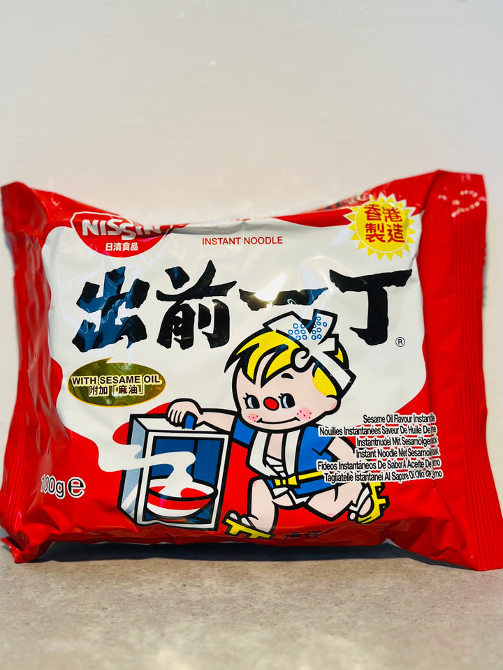 日清出前一丁麻油味100g Nissin Demae Ramen Sesame Oil Flavour Noodle