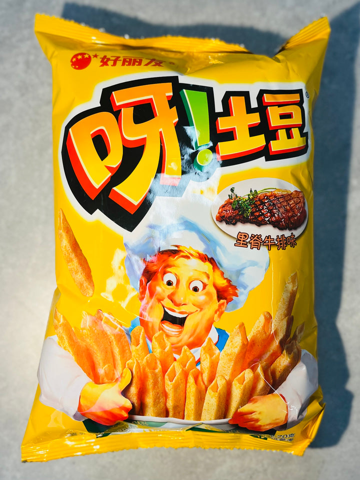 好丽友呀土豆里脊牛排味70g Orion Potato Chips Fillet Steak